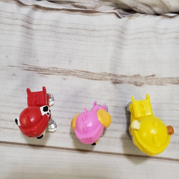 Paw Patrol Rescue Knights Pups Figure Lot Set Of 3 Marshall Skye Rubble 2.5 Inch - Picture 6 of 10